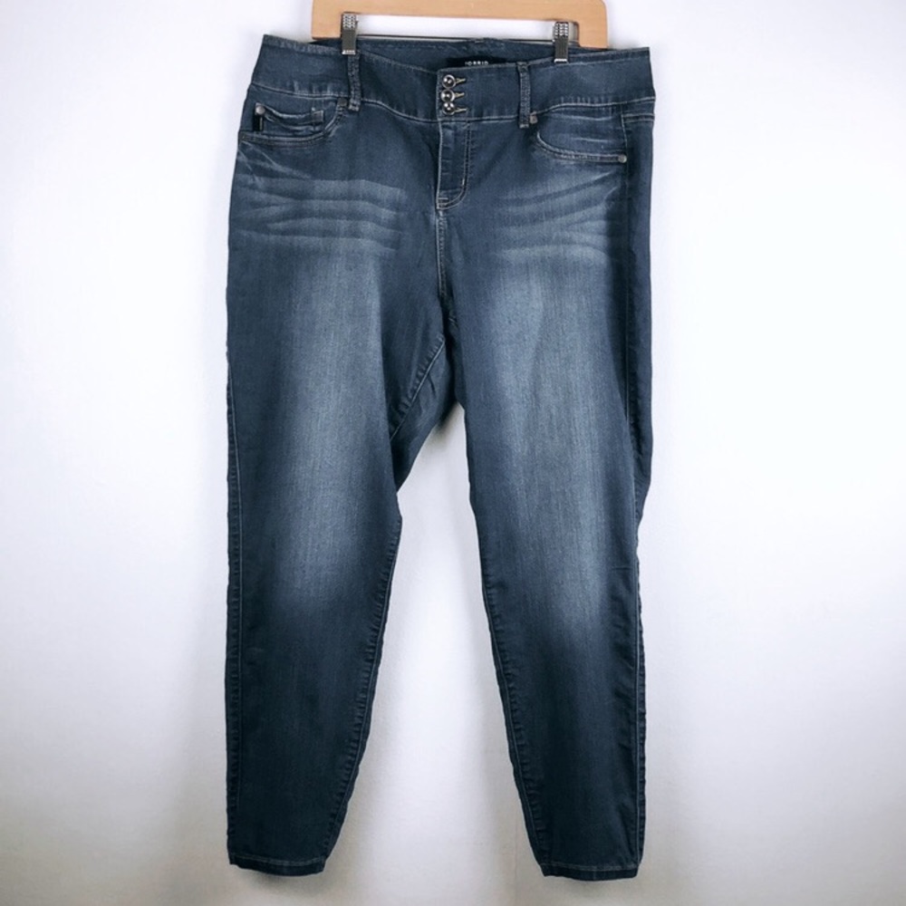 Torrid Denim Blue Skinny Jeans Size 20
